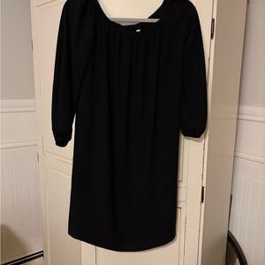 ARITZIA Black Long Sleeve Dress